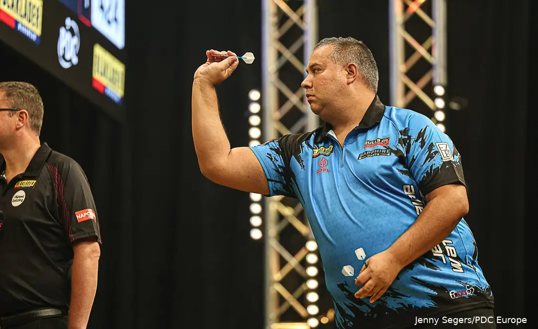 Jermaine Wattimena in actie