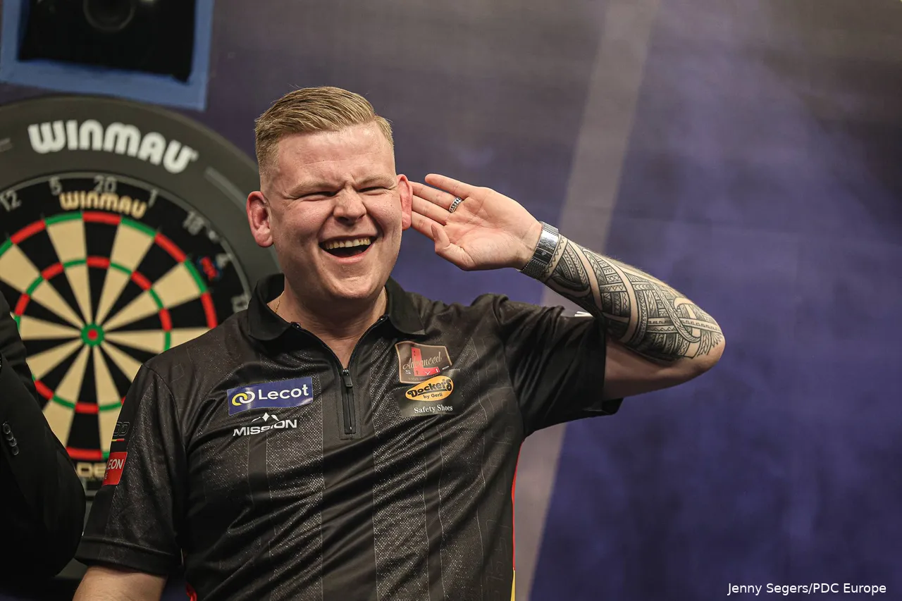 De Decker did not make himself popular with the PDC last year with his statements.