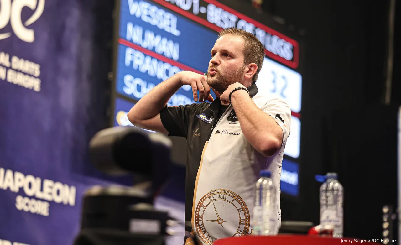 François Schweyen unterlag besonders knapp gegen Wessel Nijman