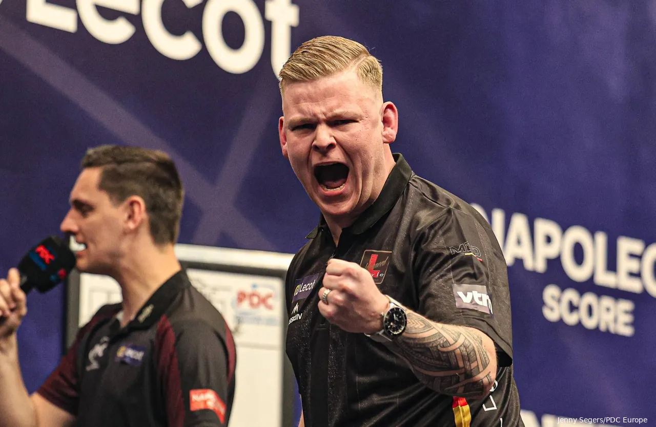 Mike De Decker erreichte kürzlich das Finale der Belgian Darts Open