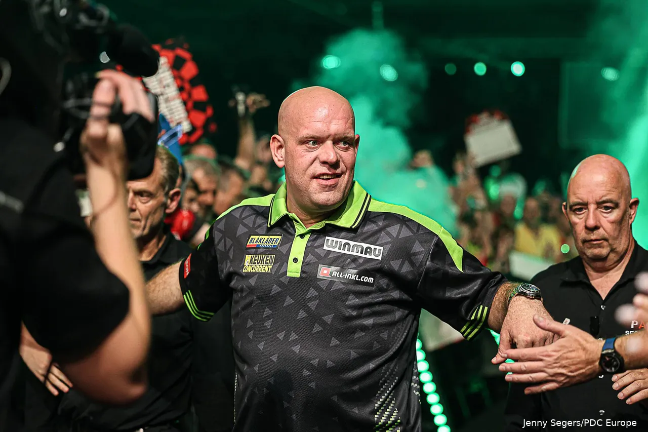Kann Michael van Gerwen auf der European Tour endlich wieder für sportliche Schlagzeilen sorgen?