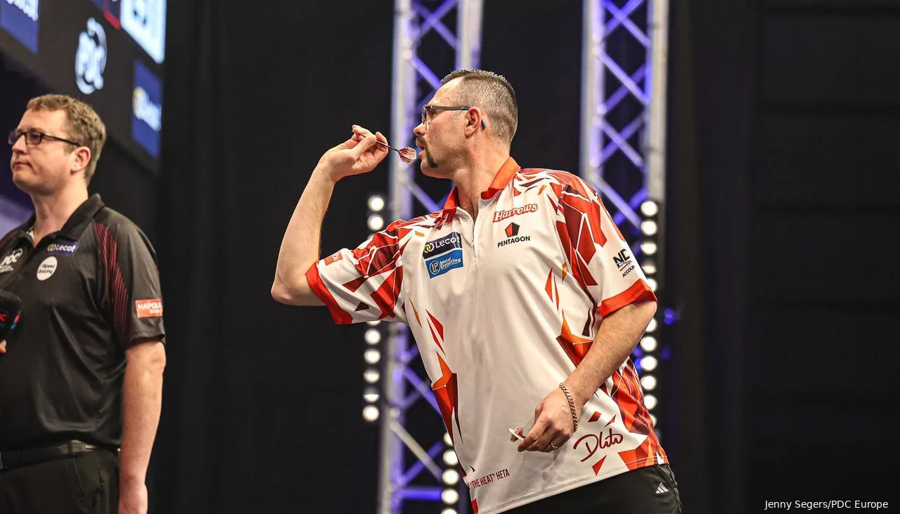 Damon Heta in actie