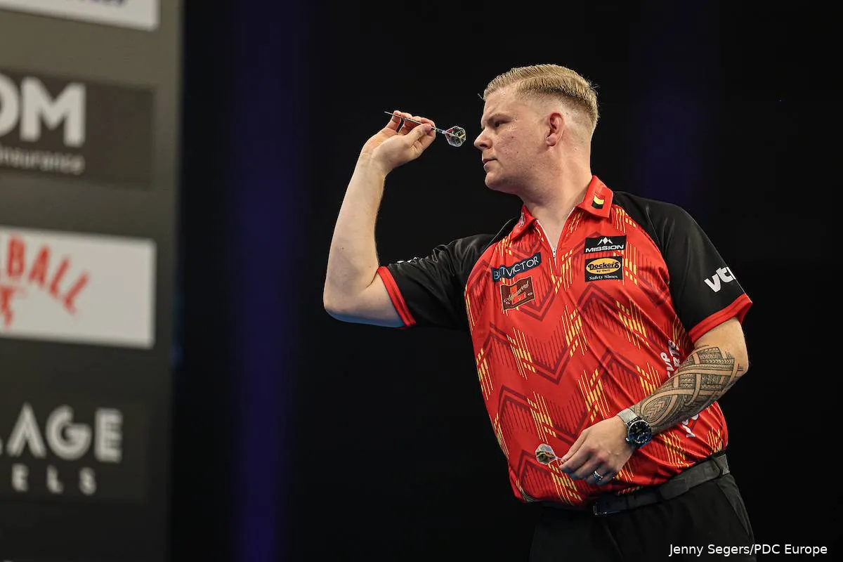 Mike De Decker maakt dit jaar zijn debuut op de World Cup of Darts