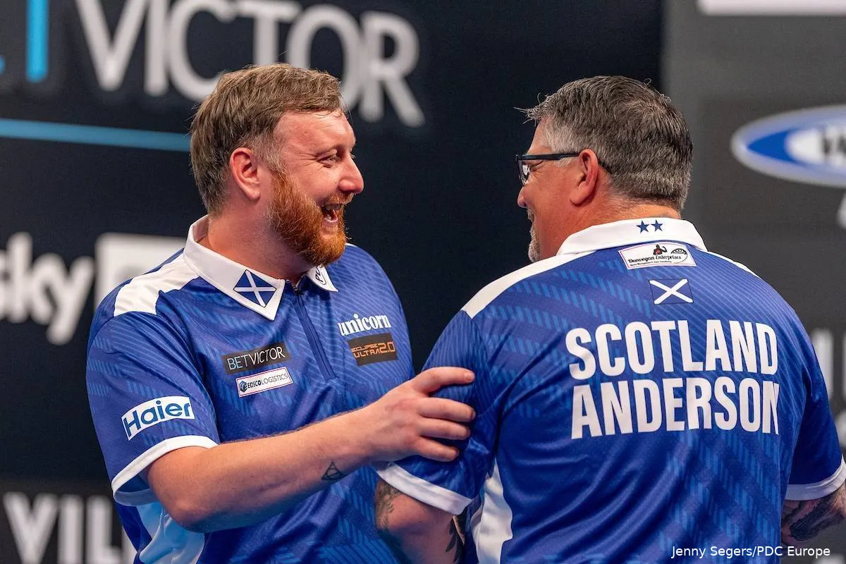World Cup of Darts 2026 Scotland Menzies and Anderson