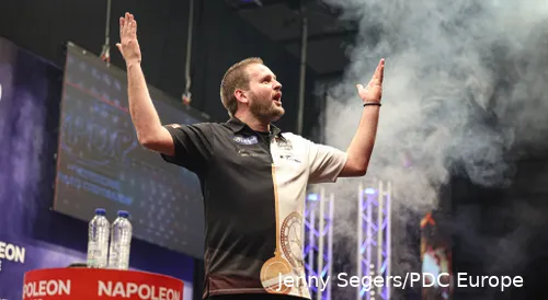 Schweyen enjoying the Belgian crowd