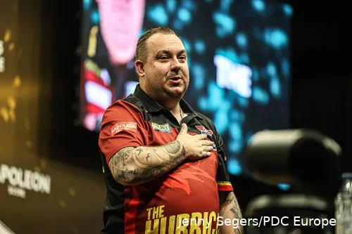 Together with brother Kim, Ronny Huybrechts achieved success at the World Cup of Darts