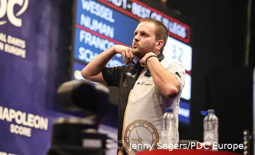 François Schweyen unterlag besonders knapp gegen Wessel Nijman