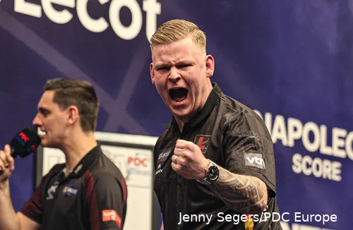 Mike De Decker erreichte kürzlich das Finale der Belgian Darts Open