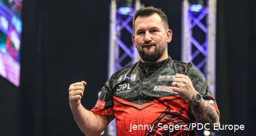 Jonny Clayton debuteerde in 2018 op de World Cup of Darts