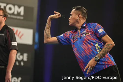 Lourence Ilagan in actie