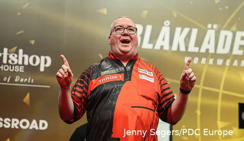 Stephen Bunting is momenteel de nummer vier op de wereldranglijst