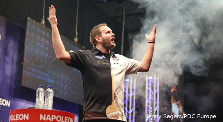 Schweyen enjoying the Belgian crowd