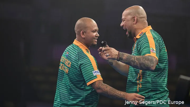 Finlay thought South Africa showed its good side at World Cup of Darts