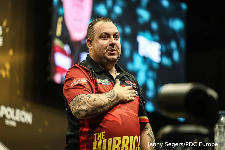 Together with brother Kim, Ronny Huybrechts achieved success at the World Cup of Darts