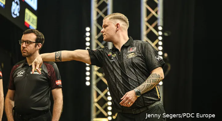 Mike De Decker in action