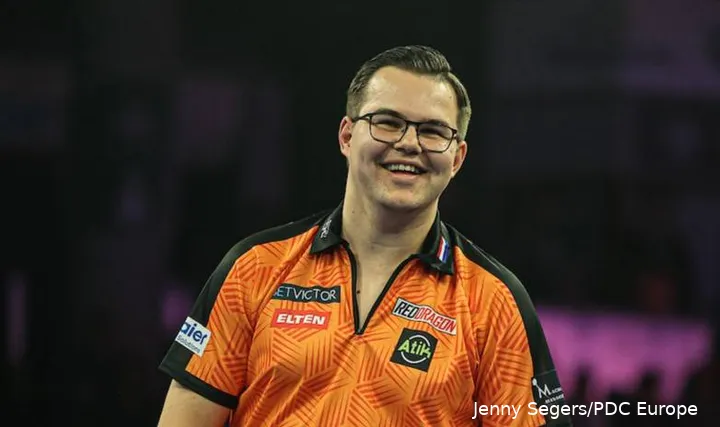 Van Veen smiling