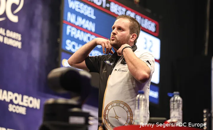 François Schweyen unterlag besonders knapp gegen Wessel Nijman