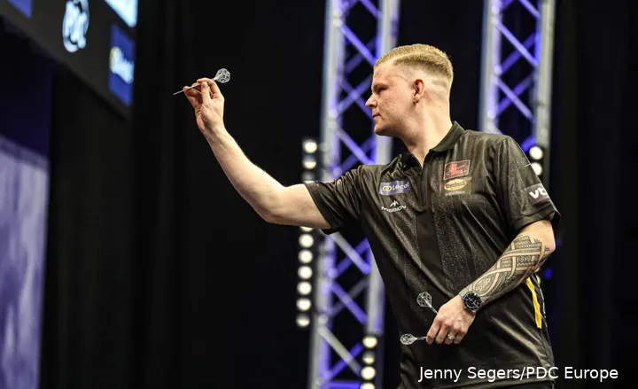 Mike De Decker in Aktion in Wieze