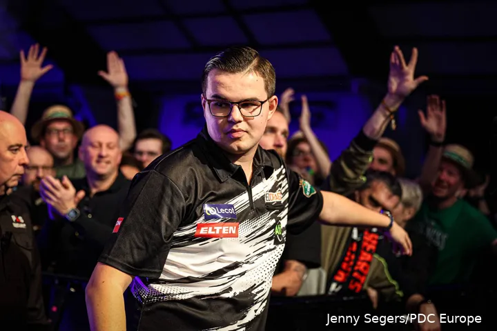 Gian van Veen gewann Anfang des Jahres ein Players Championship