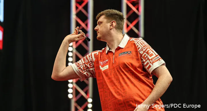 Gilt als eines der größten Talente der Dartswelt: "Der Meenzer Bub" Niko Springer