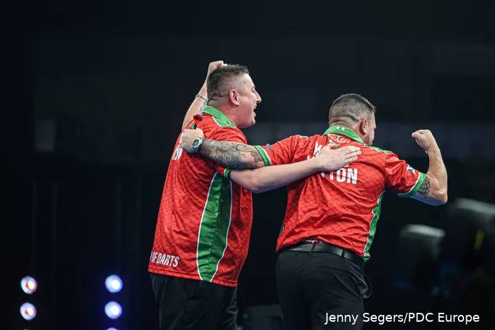 Jonny Clayton und Nick Kenny vertreten Wales beim World Cup of Darts 2026