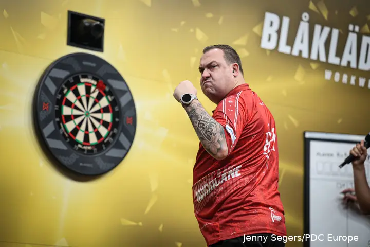 Kim Huybrechts ballt die Faust