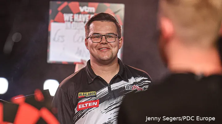 Van Veen maakte indruk op de Czech Darts Open, maar wist uiteindelijk net niet door te dringen tot de finale.