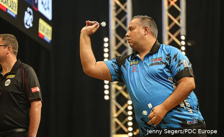 Jermaine Wattimena in actie