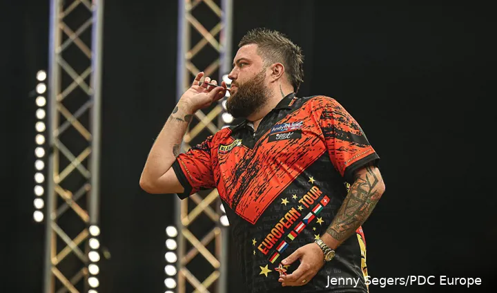 Michael Smith in actie