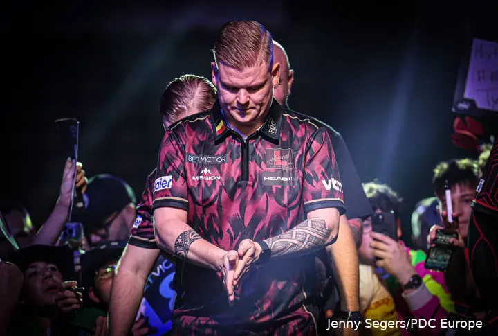 Mike De Decker vertegenwoordigde België op de World Cup of Darts