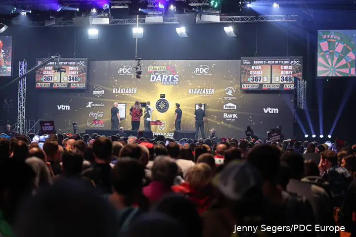 Podium Flanders Darts Trophy