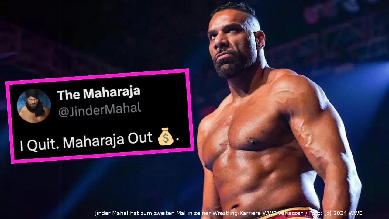 wwe jinder mahal entlassen