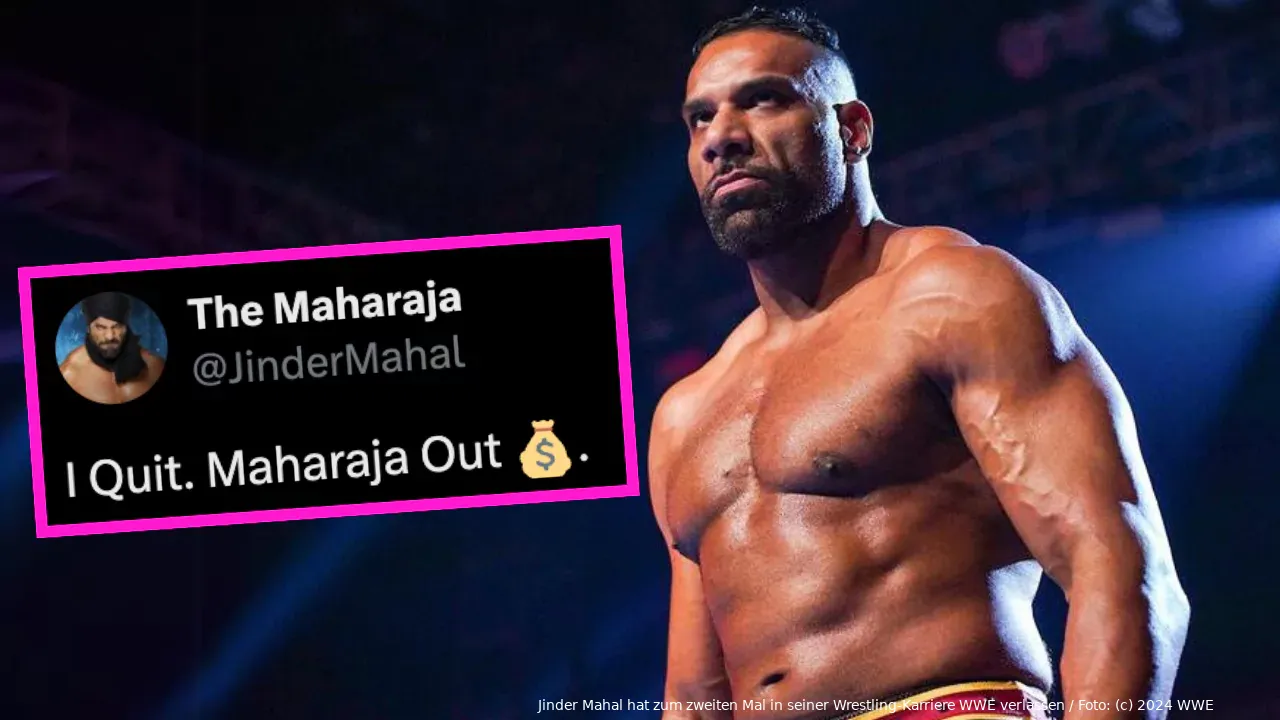 wwe jinder mahal entlassen