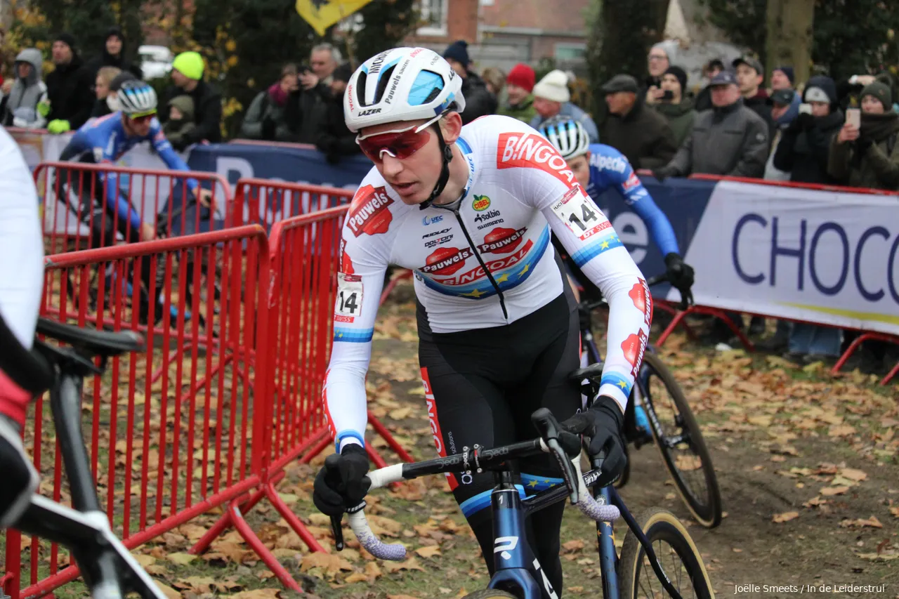 Michael Vanthourenhout in his European Championship jersey