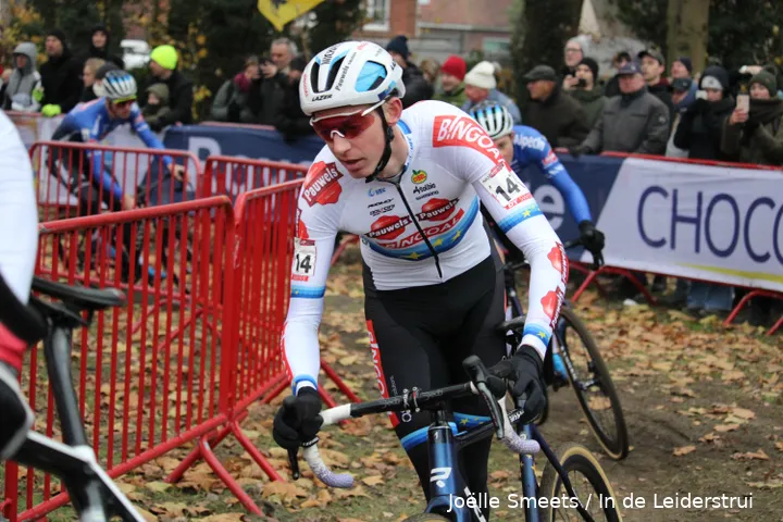 Michael Vanthourenhout in his European Championship jersey