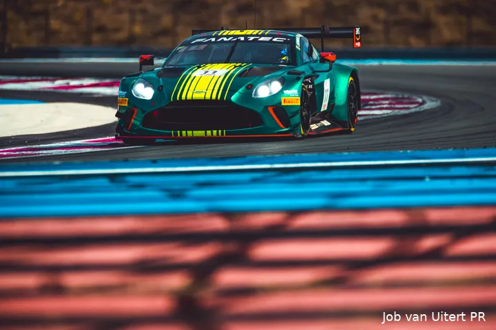 Van een betere start in de Fanatec GT World Challenge kon Van Uitert haast niet dromen. (Foto: Job van Uitert PR)