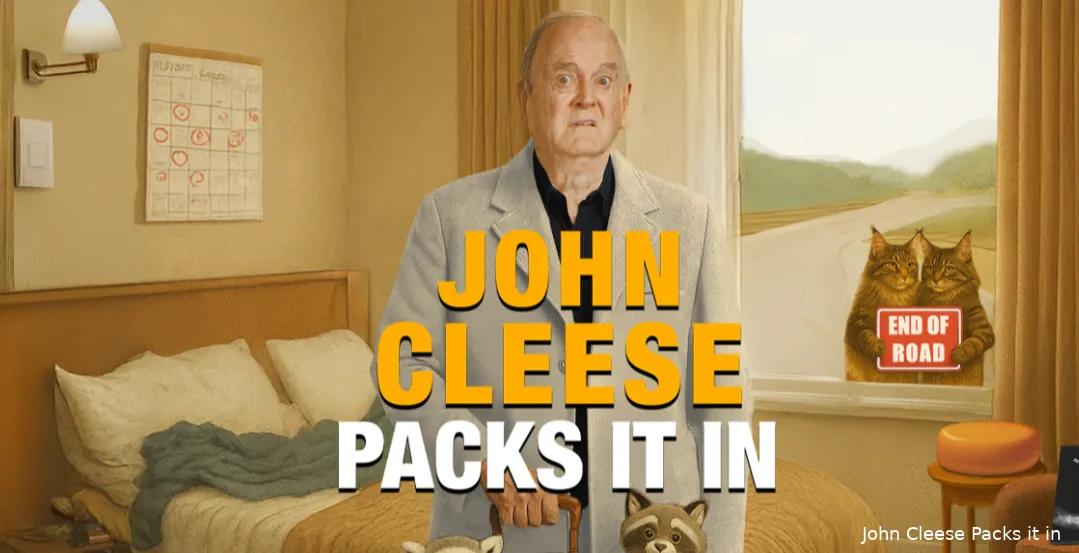 John Cleese Packs It In, exclusief in Sittard