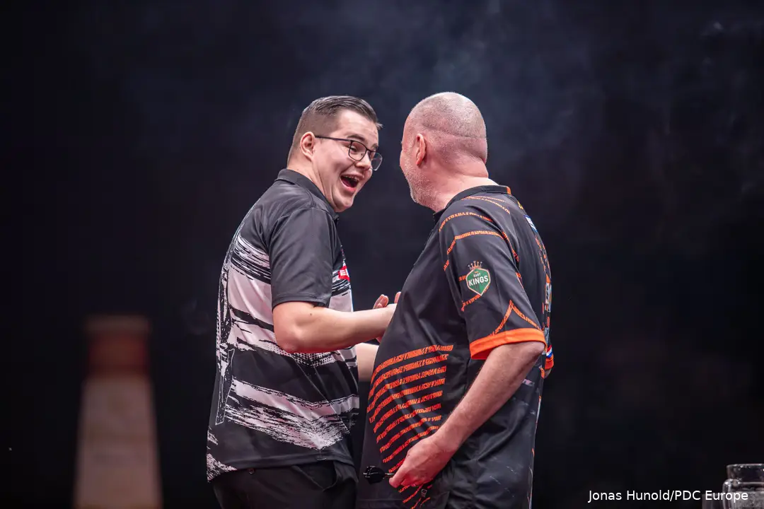Gian van Veen und Raymond van Barneveld
