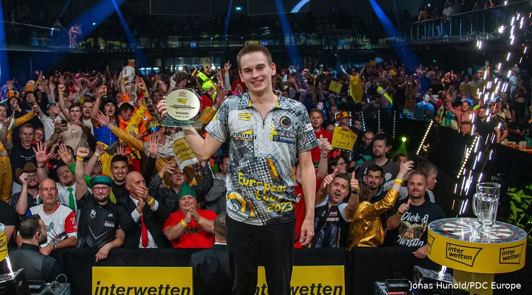 Ricardo Pietreczko is de titelverdediger op de German Darts Championship in Hildesheim