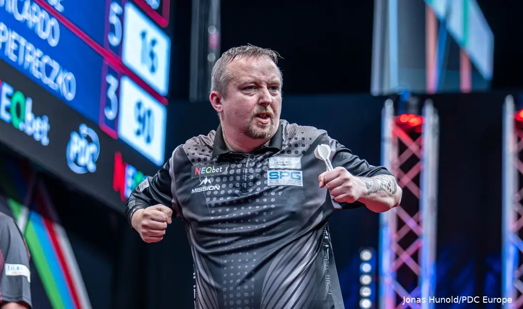 Eén van de spelers van MDA Events die het de laatste tijd uitstekend doet is deze Ritchie Edhouse