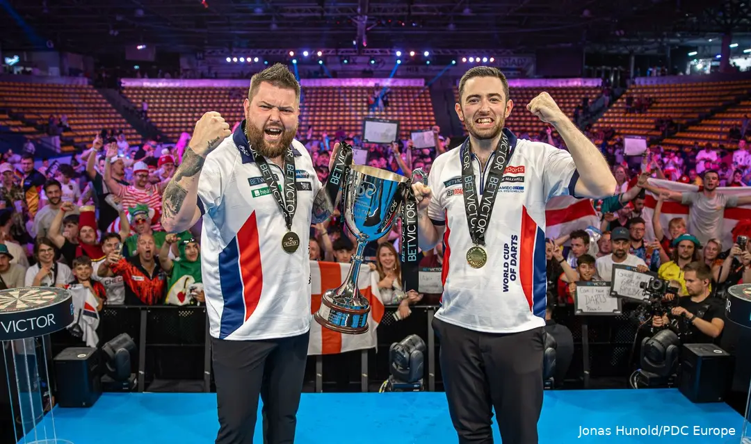 In 2024 bezorgden Michael Smith en Luke Humphries hun land de titel