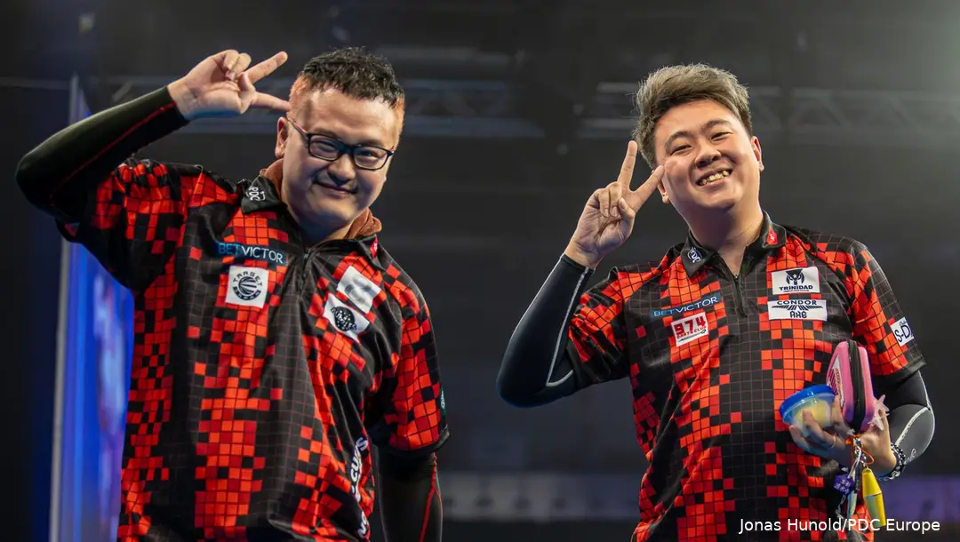 Het duo van Hong Kong op de World Cup of Darts