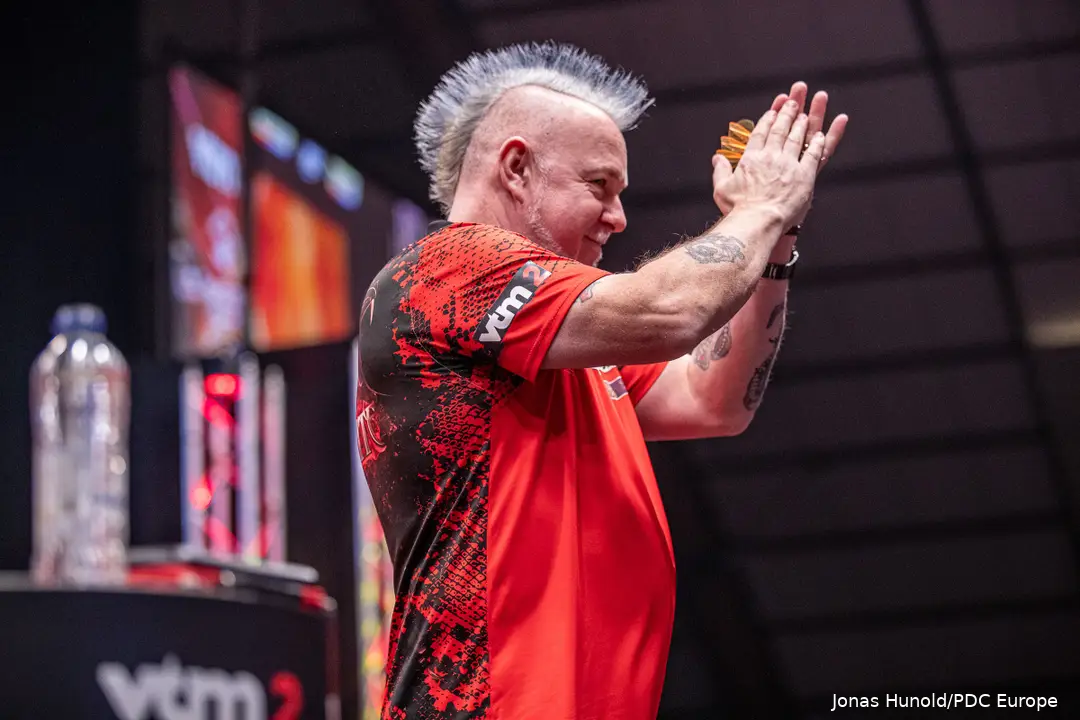 Peter Wright treft nu Daryl Gurney