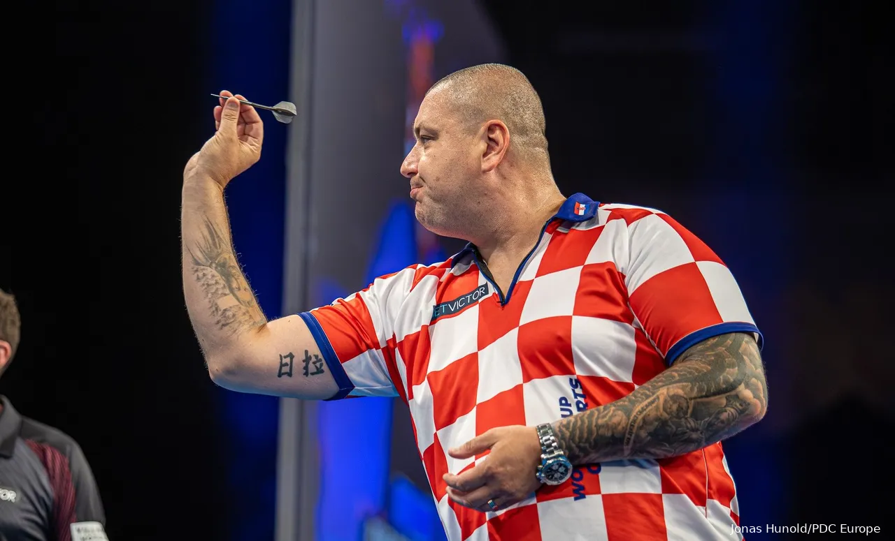 Croatia surprisingly made it to the quarter-finals at the 2024 World Cup of Darts