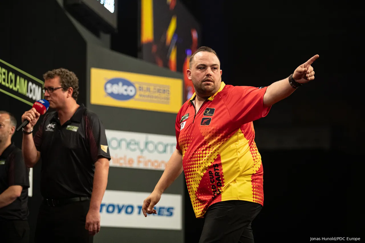 Jose Justicia bildet mit Jesus Noguera ein Team beim World Cup of Darts ab 2021