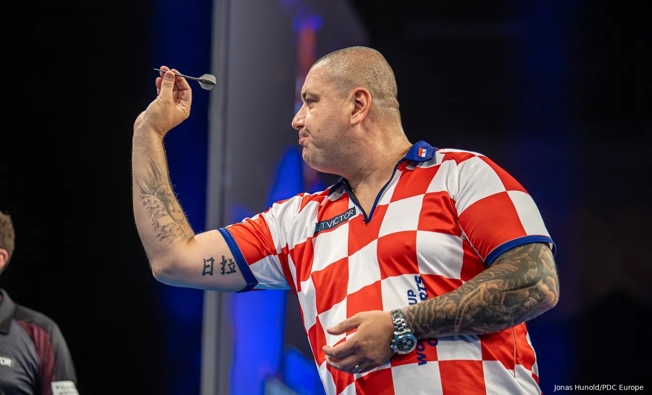 Kroatien hat es beim World Cup of Darts 2024 überraschend ins Viertelfinale geschafft