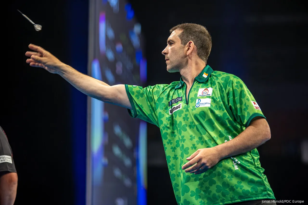 Der Ire William O'Connor ist einer der drei Spieler, die noch nie eine Ausgabe des World Cup of Darts verpasst haben