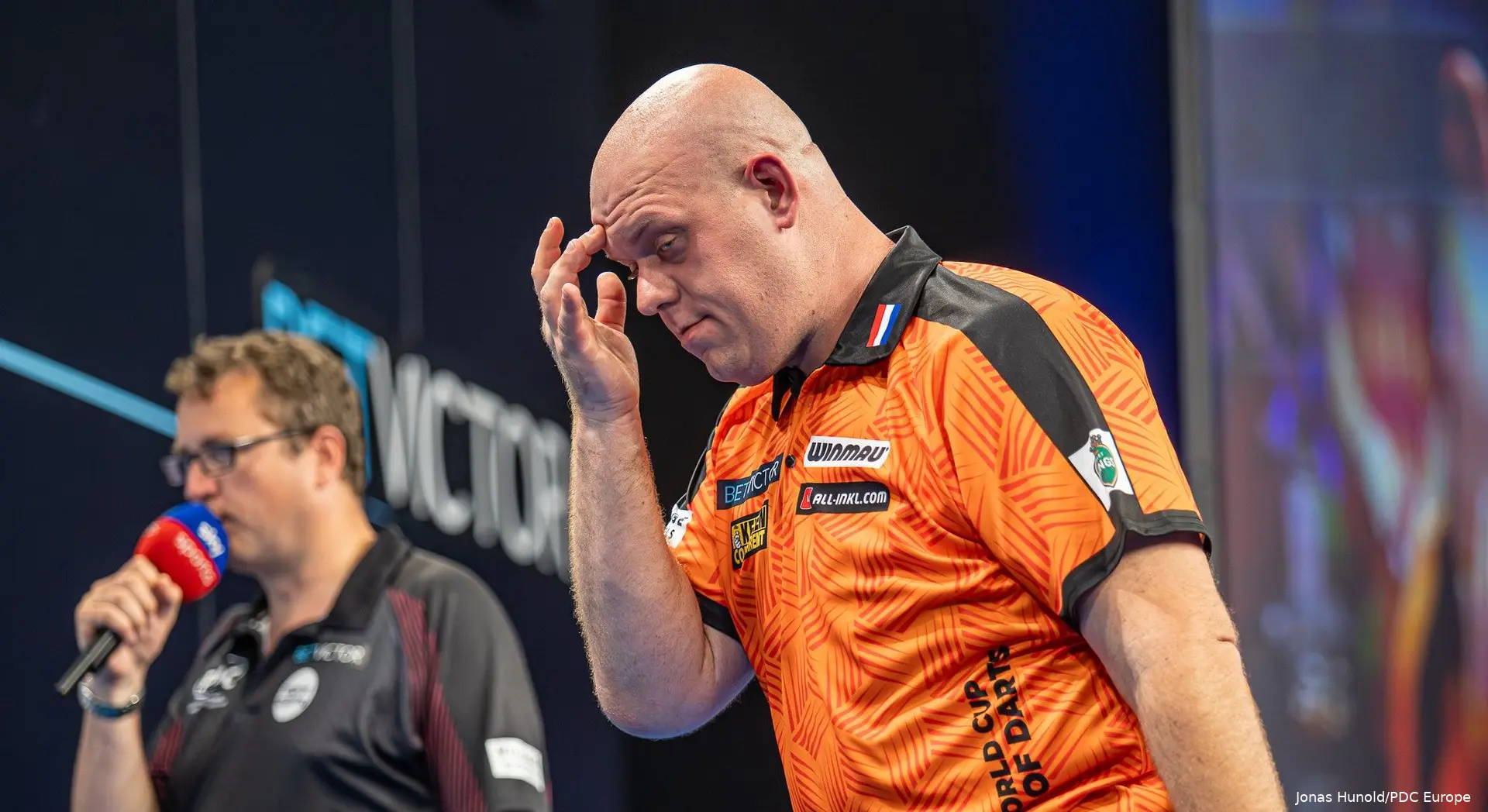 Van Gerwen baalt