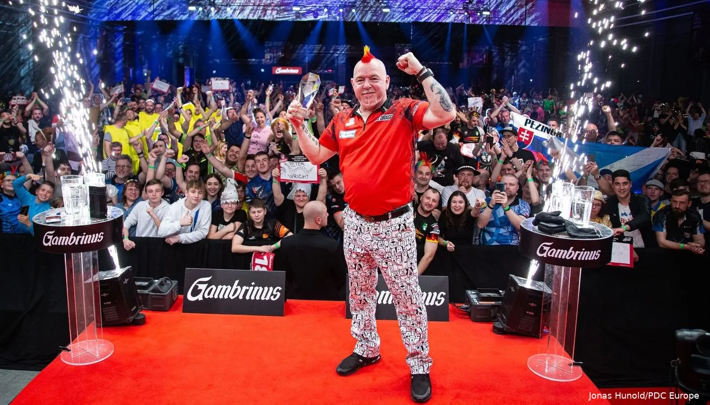 peter wright cdo23 trophy