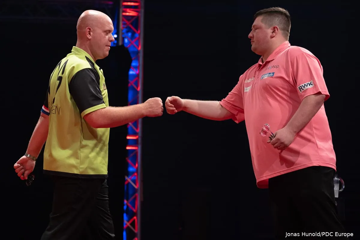 Prague Michael van Gerwen Keegan Brown